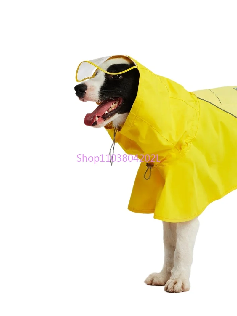 Непромокаемый дождевик для собак малый средний большой размер