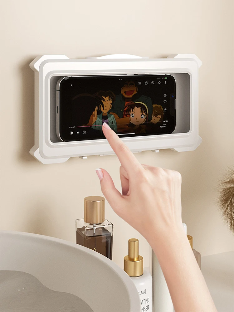 Водонепроницаемый держатель для телефона душа на 360° ° Полки мобильных телефонов