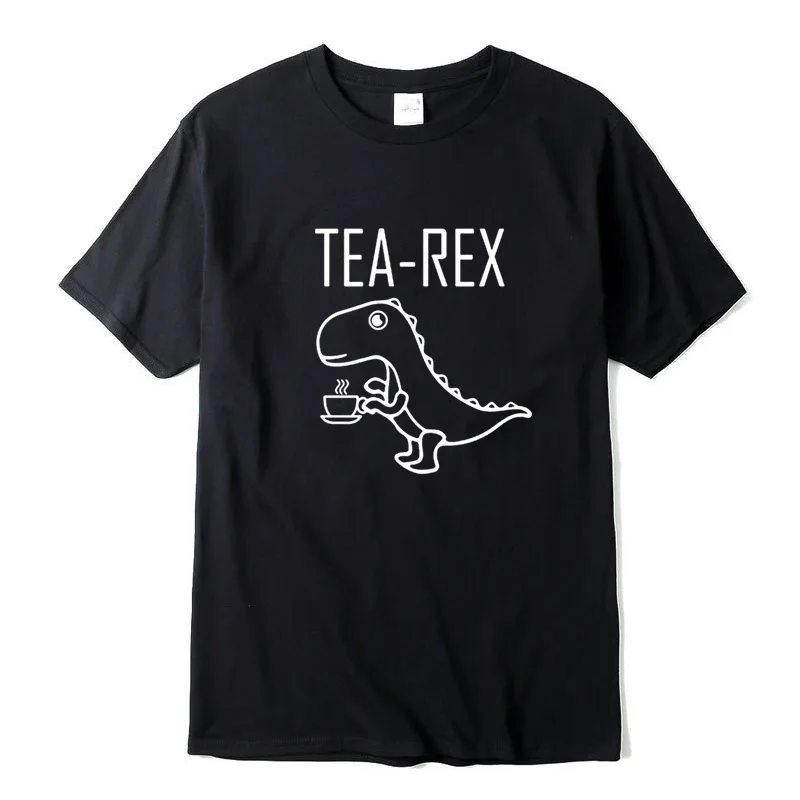 

Men's T-shirt Top Quality 100% cotton cool Funny dinosaur design printing o-neck men tshirt cool t-shirt male tee shirts