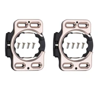 1 pair bicycle cleat cover anti slip road bike pedal clip cycling accessories kit compatible for speedplay zero bicycle parts