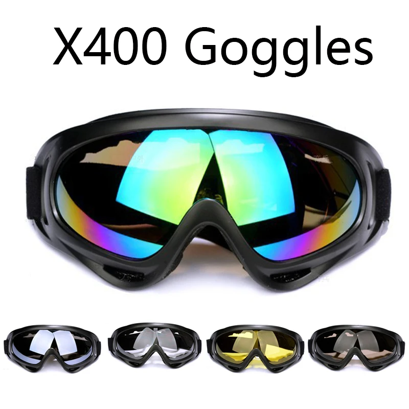 

Winter Windproof Skiing Glasses Goggles Outdoor Sports cs Glasses Ski Goggles X400 Dustproof Moto Cycling Sunglasses