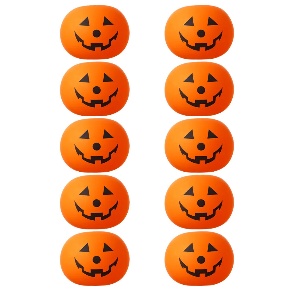 

Balloon Decorative Pumpkin Shape Halloween Themed Party Glowing Latex Balloon