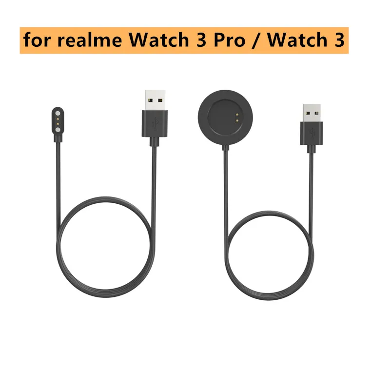 

Power Adapter Charger Cradle Dock Bracket Base Rack for realme Watch 3 Pro / Watch 3 Smartwatch Portable USB Fast Charging Cable