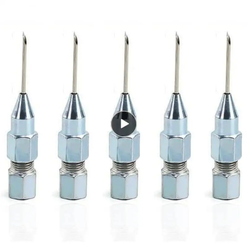

Durable Distributor Nozzle Easy To Store Oil Gun Needle 0.9mm Needle Nozzle Seal Bearing And Universal Joint Syringe Lubrication