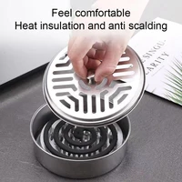 mosquito coil mosquito coil box with lid household stainless steel multi function ash tray mosquito coil tray summer supplies