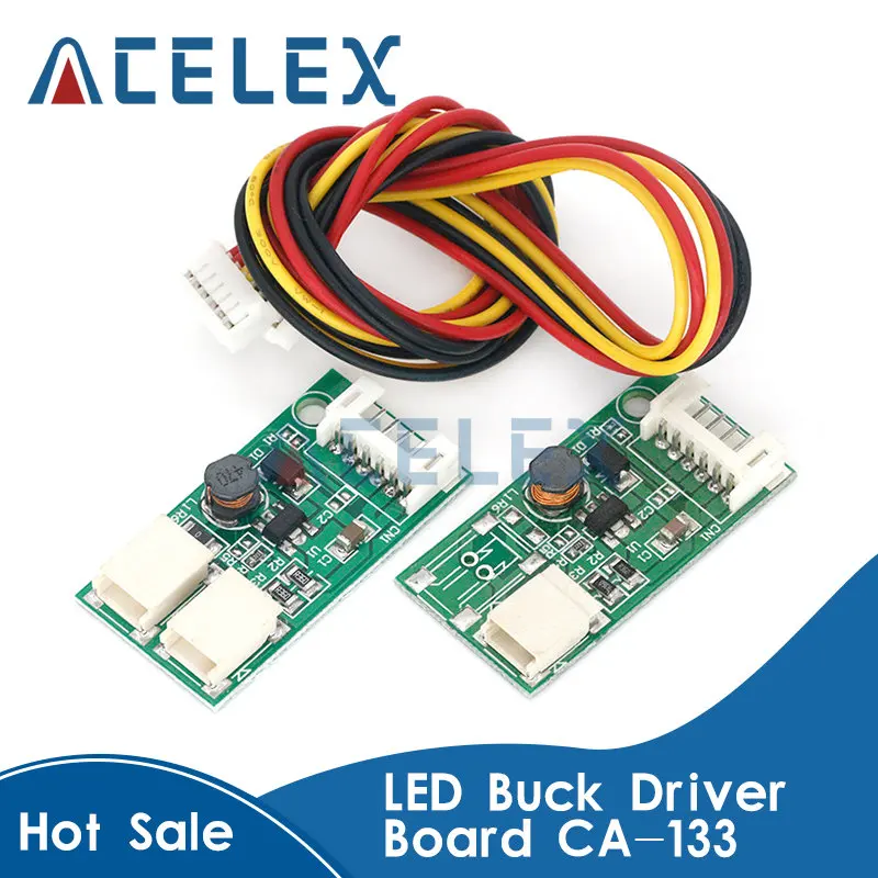 

Dual Lamp LED Buck Driver Board CA-133 Dual Port LED Constant Current Board 9.6V Output Constant Current Source Wiring