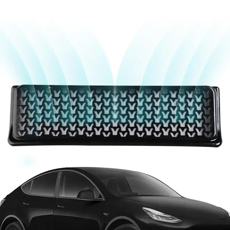 

Snap-fit Air Conditioning Air Outlet Mask Under Seat Vent Protection Anti-blocking Dust Cover For Tesla Model Y Accessories