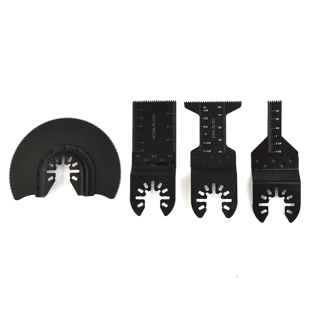

4pcs Saw Blade 10mm/32mm E-Cut Bi-Metal SegmentOscillating Tool For Fein Multimaster Cutting Wood Drywall Power Tools