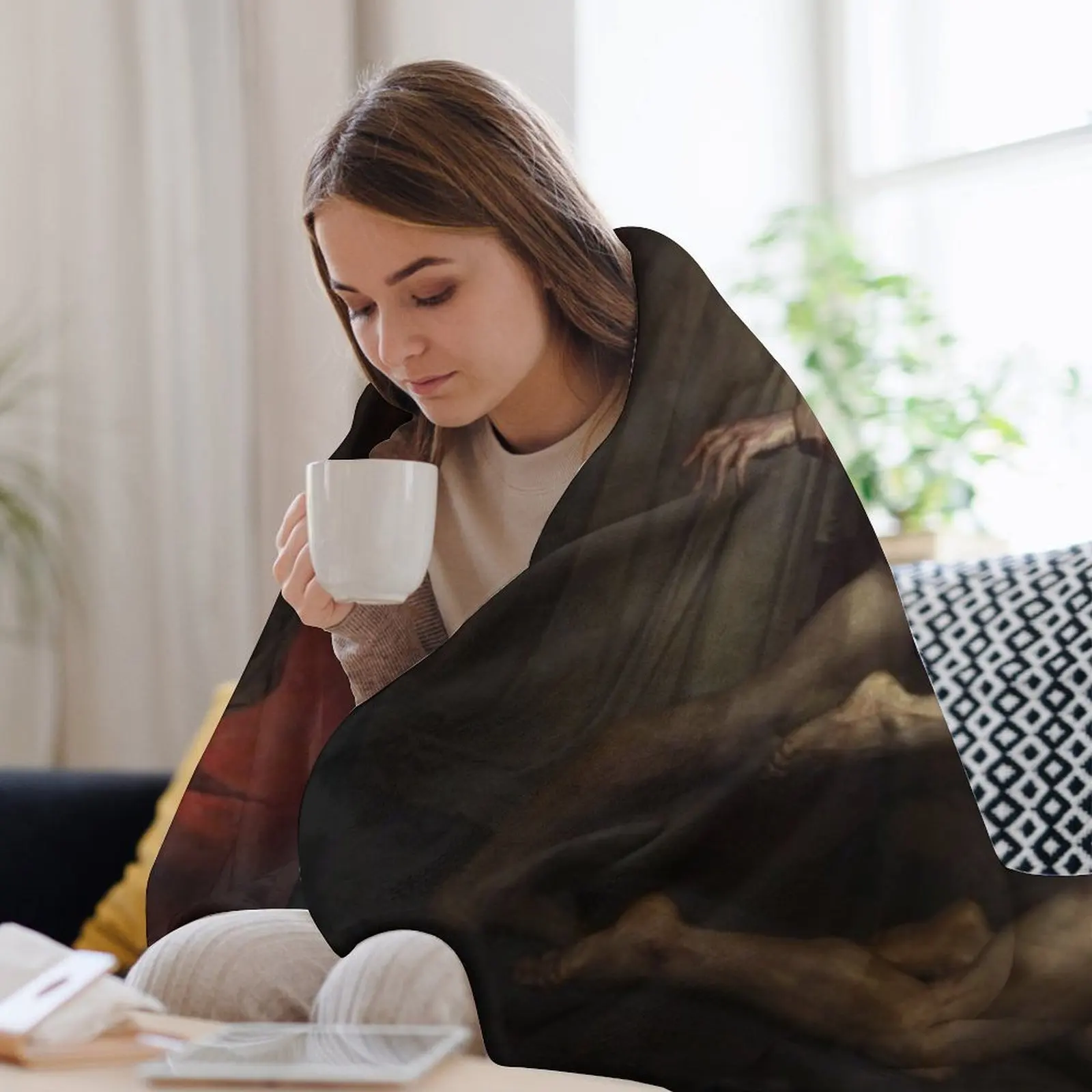 Данте и Виргиль - Одеяло Уильям Адольфе Бугрето