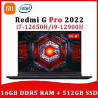 Xiaomi Redmi G Pro 2022 Gaming Laptop 12th Intel Core i9-12900H 16GB RAM 512GB SSD 2.5K 240hz 16-inch Screen RTX 3070Ti Notebook