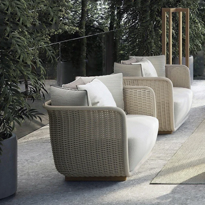 Диван на 3 персоны секционная мебель для сада гостиной балкона террасы