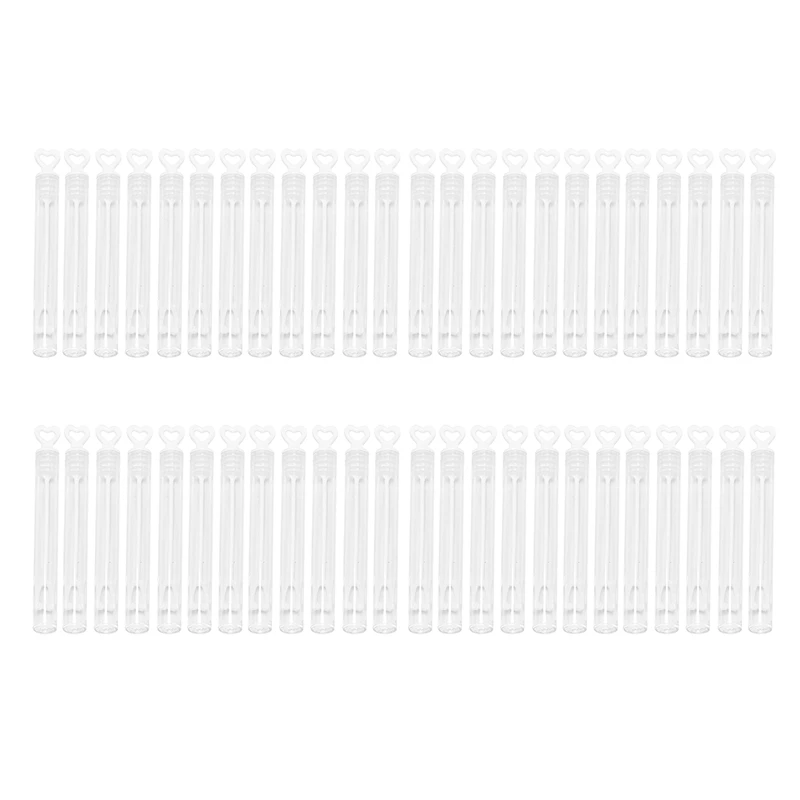 

Pack Of 48 Bubble Wedding Bubbles With Heart-Shaped Handle For Weddings Golden Wedding Anniversary Party Birthday Or Watering
