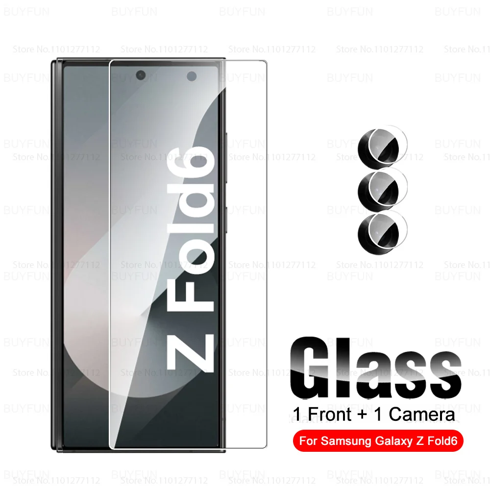 Закаленное стекло для камеры Samsung Galaxy Z Fold 6 5G защитное Samsang ZFold6 ZFold Fold6 2024 Премиум