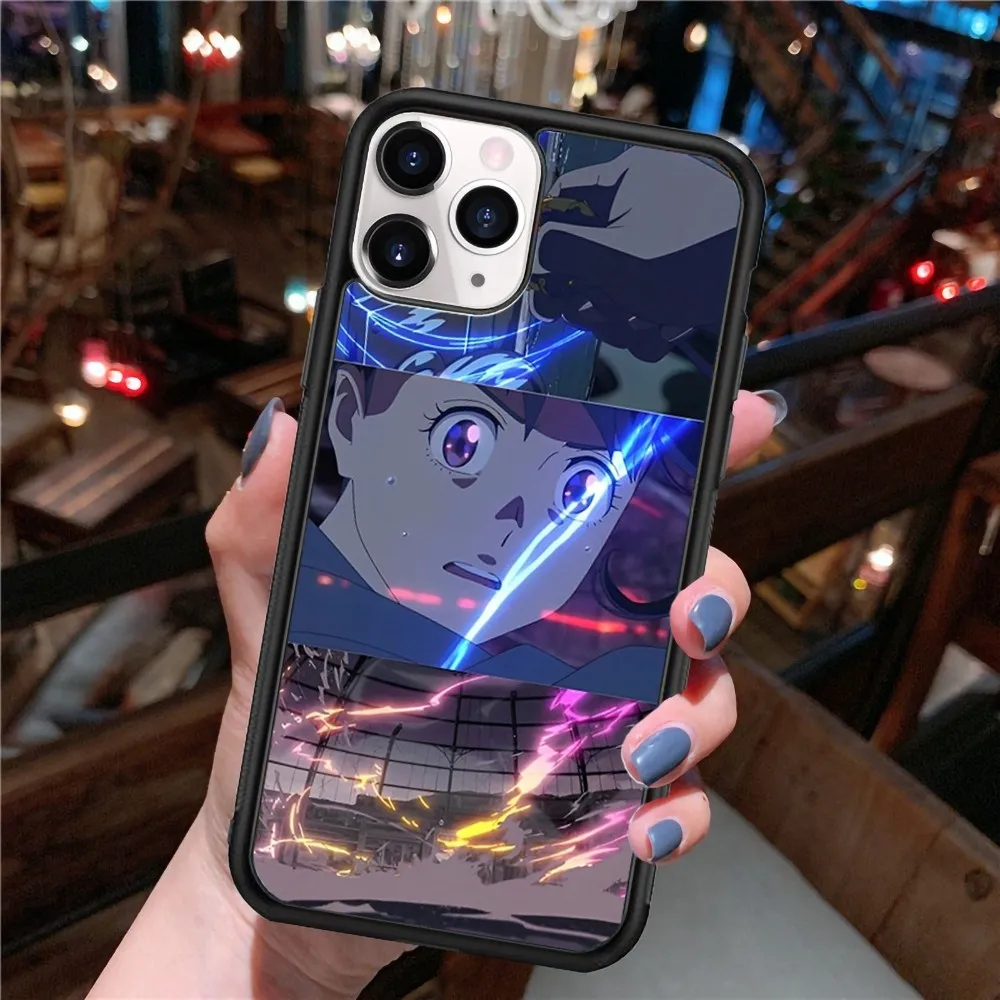 Suzume no Tojimari Phone Case Silicone PC+TPU Case For iPhone 14 11 12 13 Pro Max 8 7 6 Plus X XR Hard Fundas