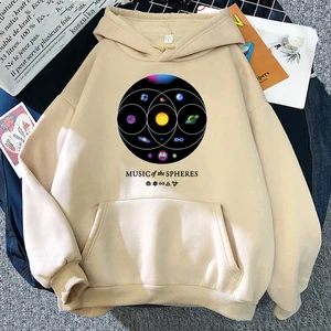 2022 Coldplay The Spheres Hoodies I Will Try To Fix You Print Hoodie Spring/Autumn Women/men Sweatsh in USA (United States)