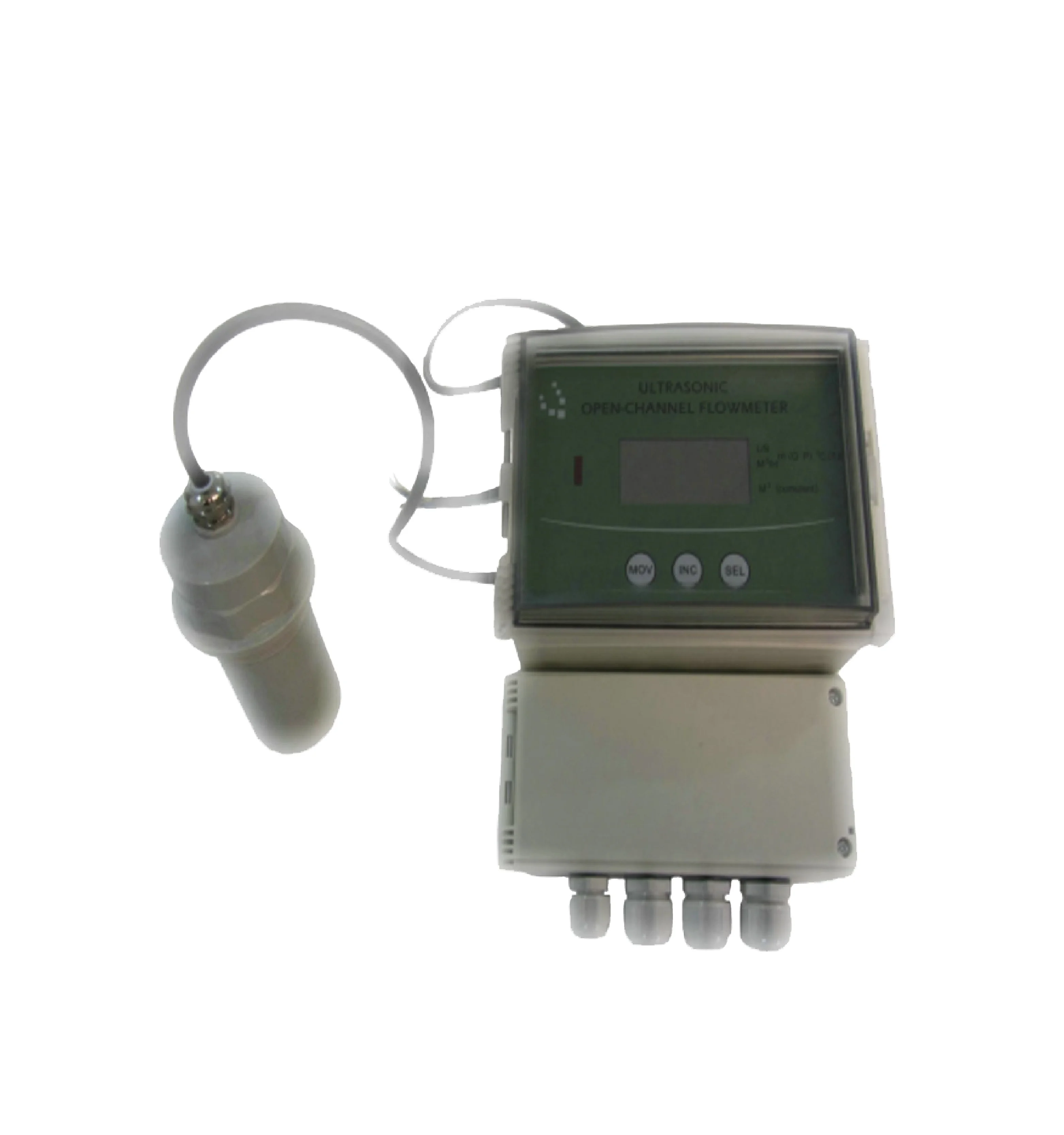 

Ultrasonic Level Meter Control LCD Display Hart Output High Stable Design 0~20m Measuring Instrument Ultrasonic Level Meter