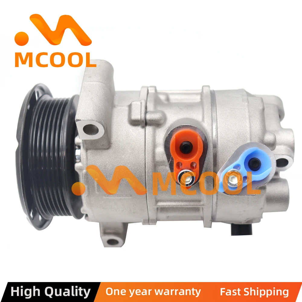 Фото Компрессор кондиционера 5SE12C для Jeep Compass Patriot Dodge Caliber 2.0L 2.4L 5058228AE 5058228AF 5058228AI 474150-0610 2007-2008 гг. №1