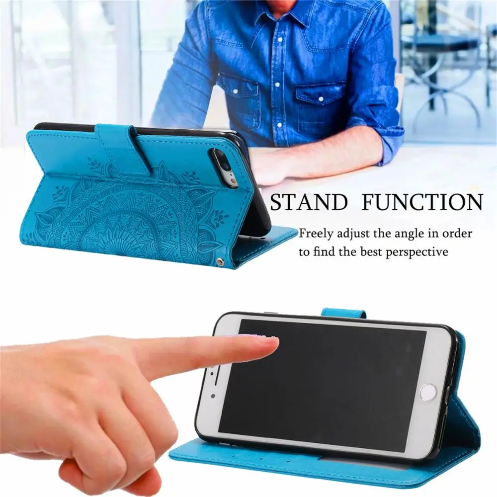 S8 S9 Plus S10E S20 FE Leather Flip Case For Samsung Galaxy S21 Ultra S3 S4 S5 Mini S6 S7 Edge Holder Wallet Cover Phone Coque