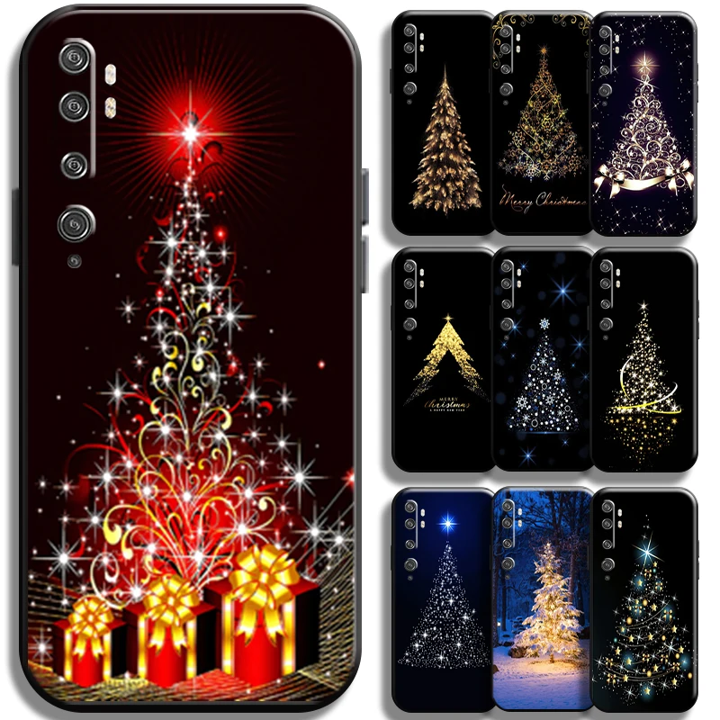 

Merry Christmas Tree Deer For Xiaomi Mi CC9 Mi CC9e Mi CC9 Pro Phone Case Liquid Silicon Full Protection Coque TPU Soft Carcasa