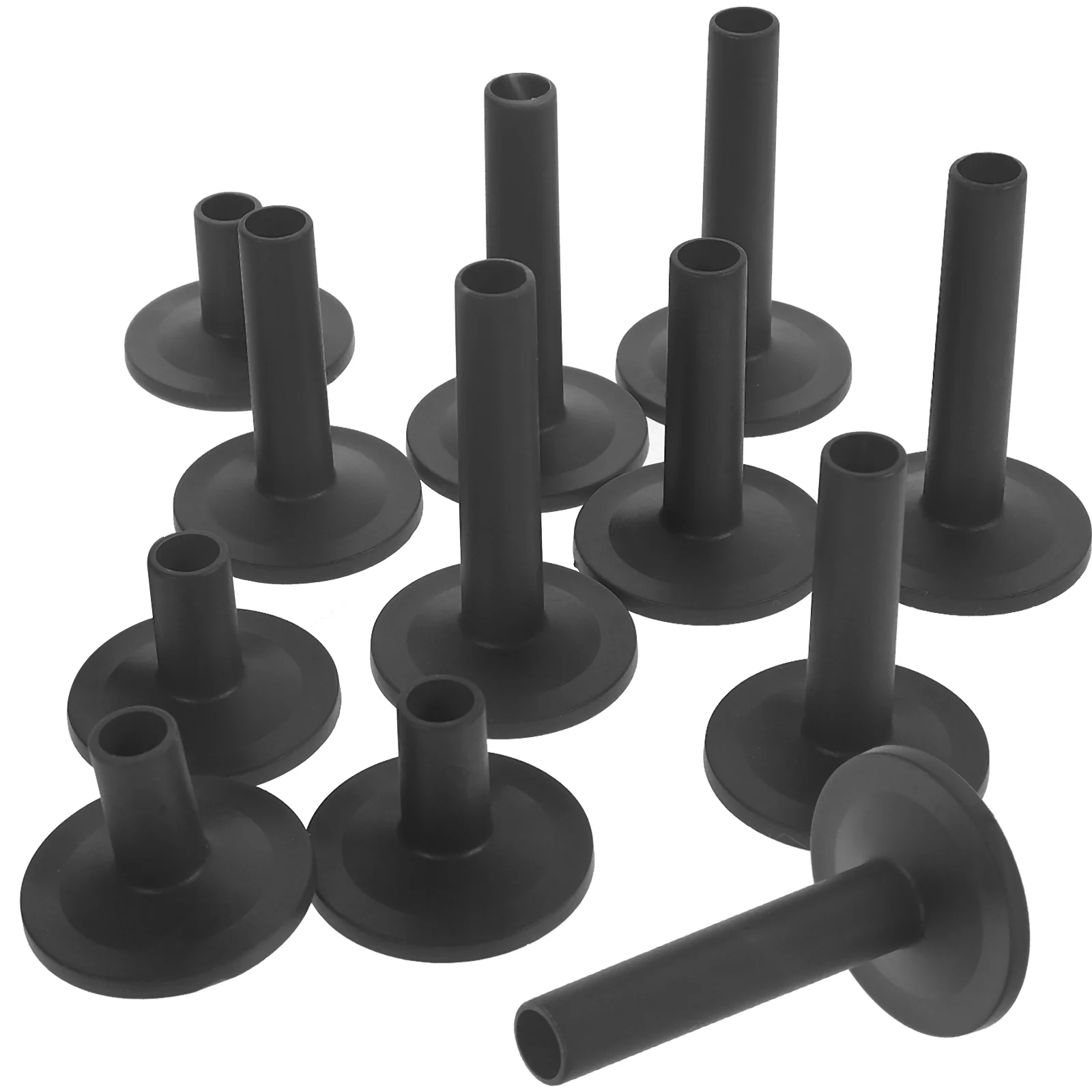 12 Pcs Trumpet Stand Drum Cymbal Base Drum Cymbal Sleeves Drum Percussion Stand Cymbal Supplies Cymbal Stand Felts