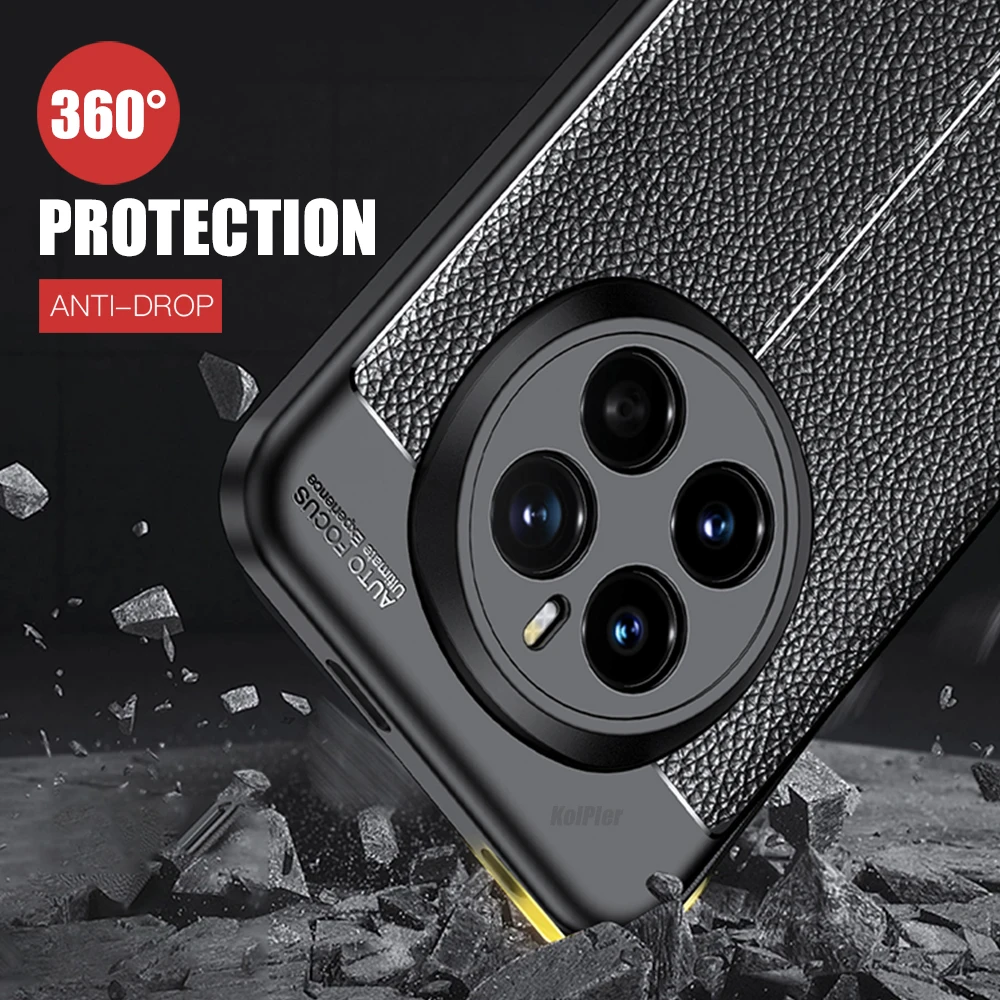 Чехол для HONOR MAGIC 7 PRO/MAGIC7 с узором личи кожаный мягкий чехол из ТПУ MAGIC7PRO Classic Business