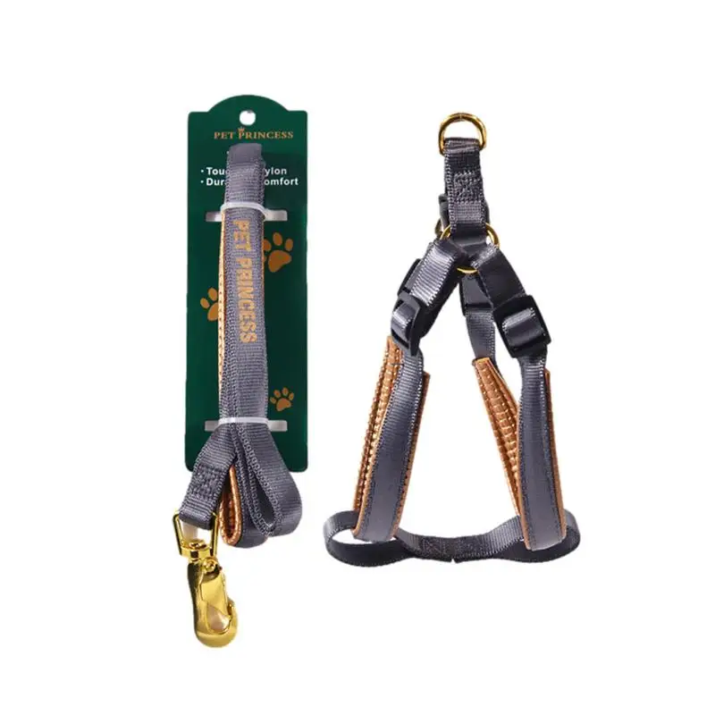 

Поводок для прогулок и собак, не вытягивается, нейлоновый, с 2 пряжками, для бега