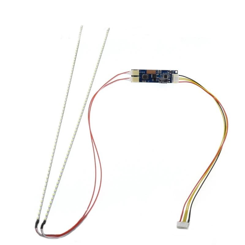 

H052 19 inch LED Backlight Strip Light 490mm Update Kit for LCD Monitor TV Panel Double LED Strips + Driverboard