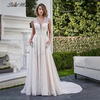 exquisite sexy a line wedding dress for women sweetheart lace applique bridal gown court train bridal dress robe de mari%c3%a9e
