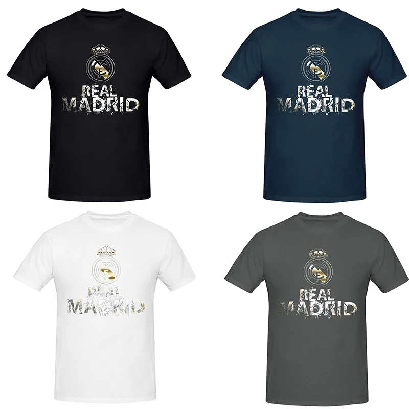 

Summer Men's T-Shirts Real Madrid 3D Print Big Size T Shirt Of Men Short Sleeve Comfortable And Breathable Top Tees Fashion Male