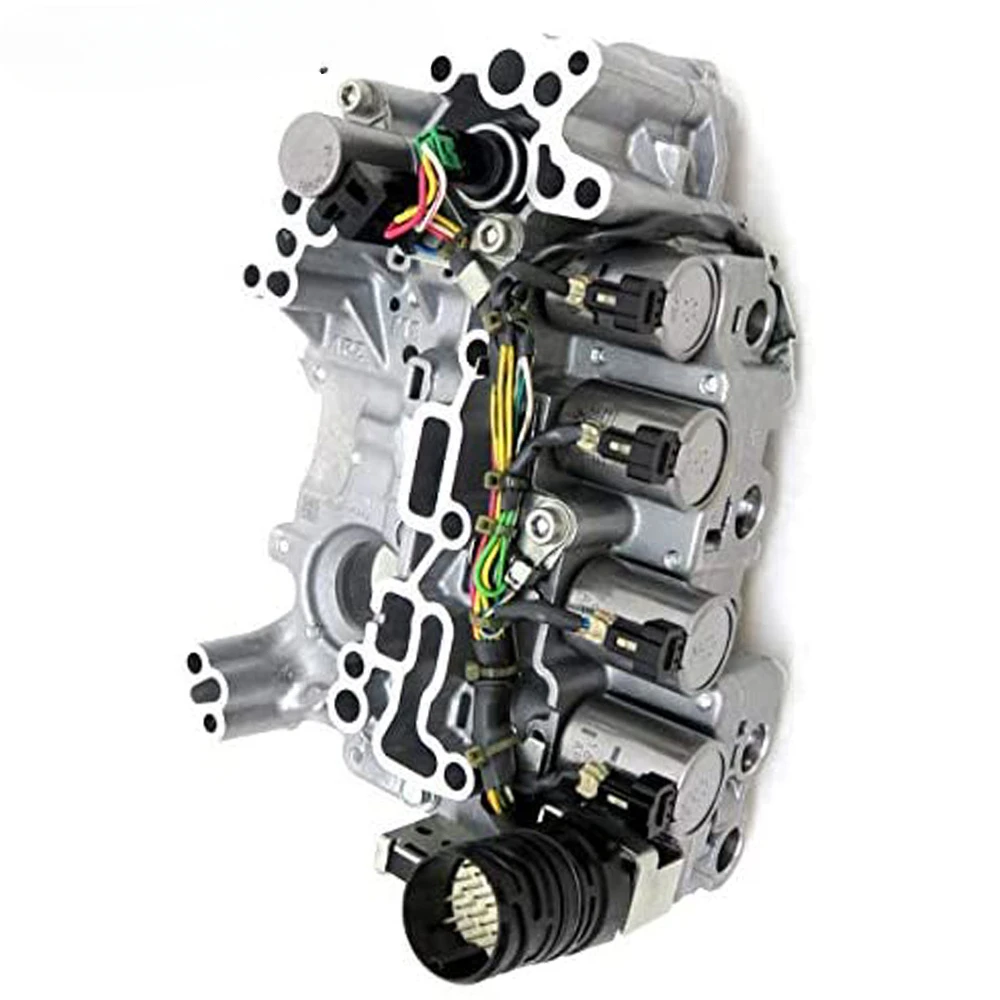 Корпус клапана трансмиссии с соленоидами для Nissan Sentra Note Versa Altima Bluebira Elgrand JF015E RE0F11A