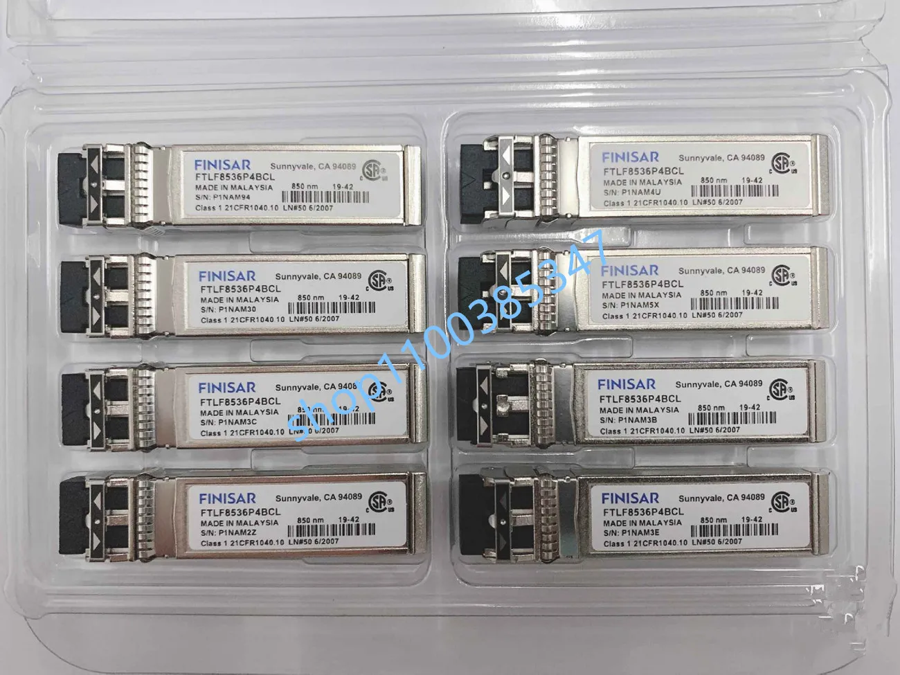 Finisar transceiver SFP+ 25G/FTLF8536P4BCL/850nm 25GB SR sfp+ Optical Transceiver finisar 25g Transceiver/25g fiber switch