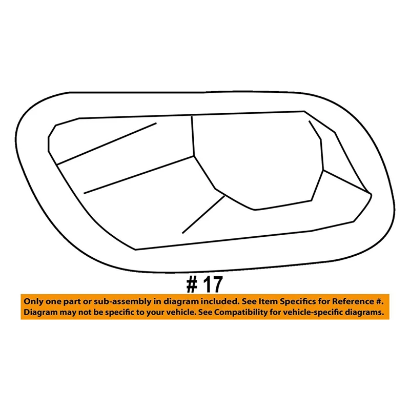Крышка противотуманной фары 68203224AB для передней декоративная крышка абажур