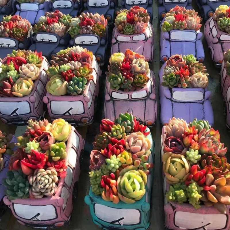 Антипригарная форма автомобиля держатель для ручек цветочного горшка