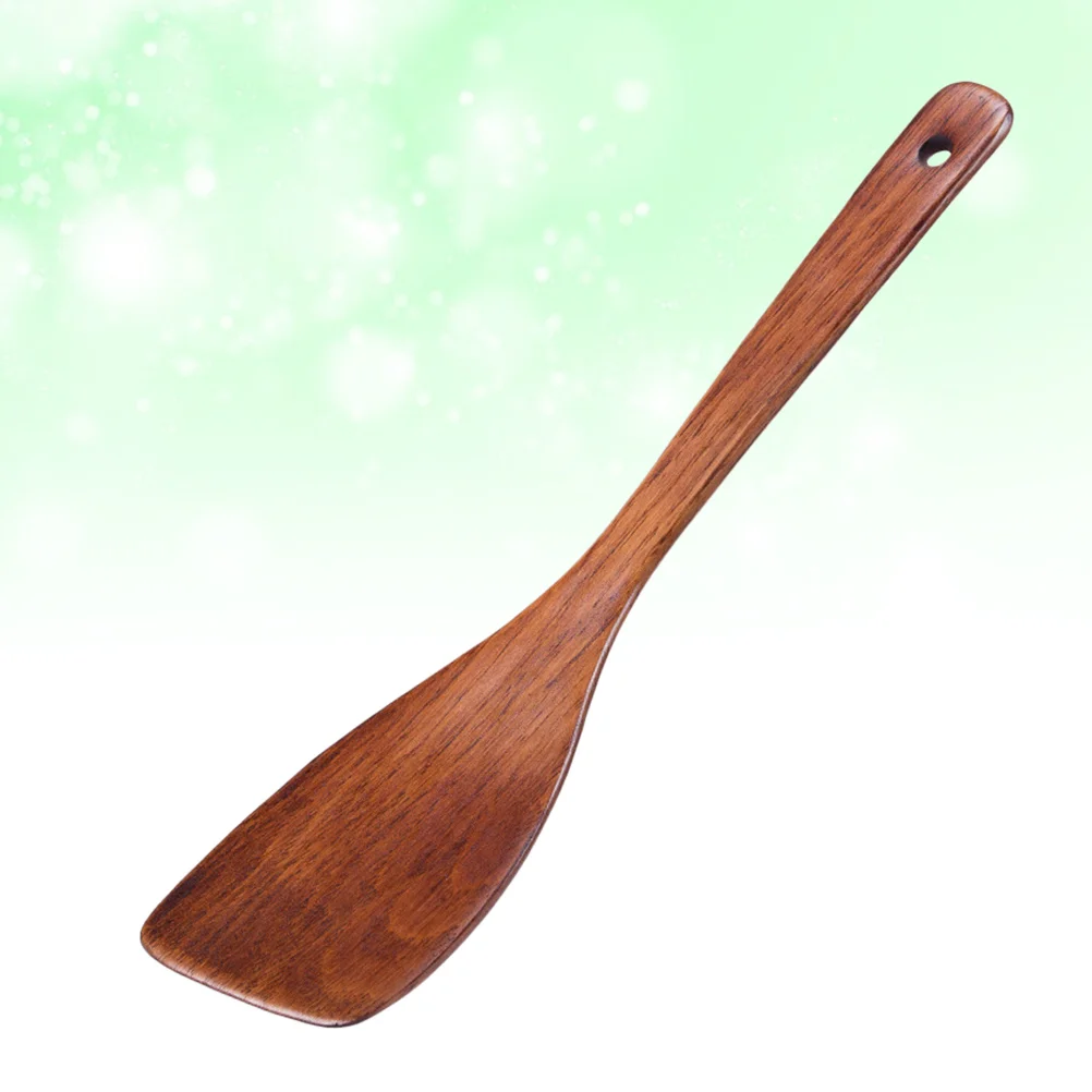

Spatula Nonstick Cookware Wood Cooking Utensils Eggs Cooker Angled Wooden Spatula Frying Spatula Wok Spatula Household