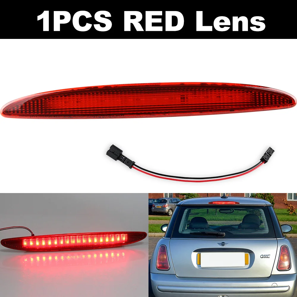 

OEM: 63256935789 Для BMW Mini Cooper R50 R53 2002-2006 автомобильный третий стоп-сигнал, задний задний фонарь стоп-сигнал д...