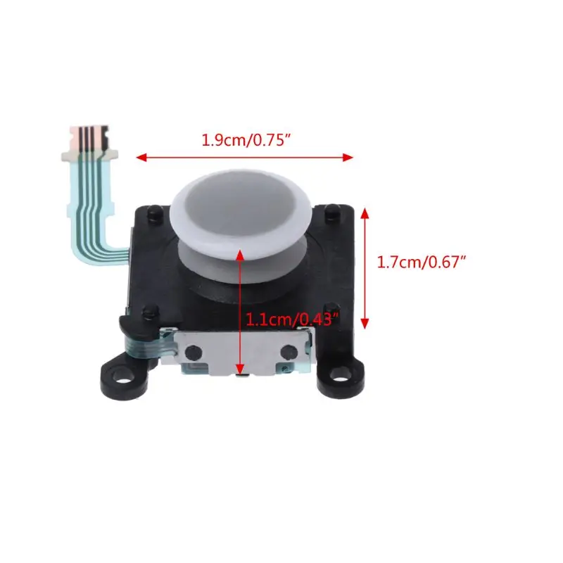 

3D Analog Axis Joystick Module Potentiometer With Black Thumb Sticks For PSV2000