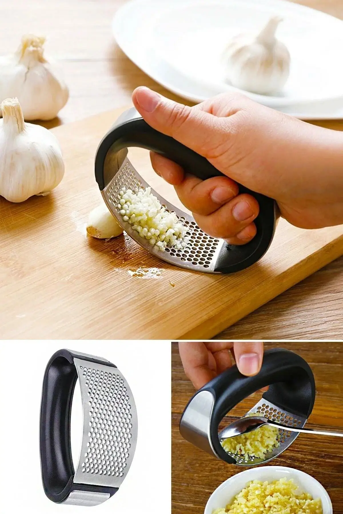 

Handle Lever Lux Stainless Steel Garlic Masher