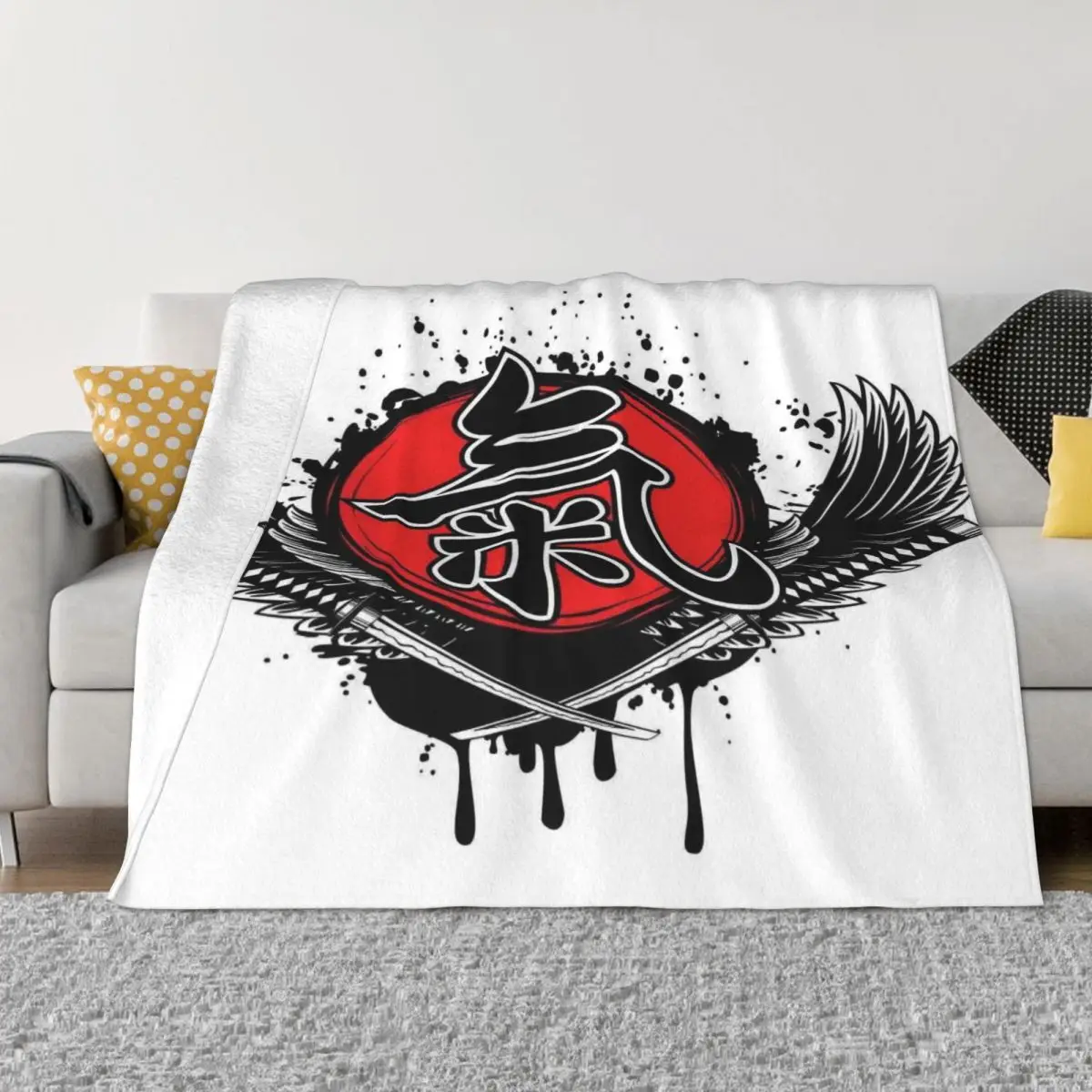 Японское одеяло Ronin 1200 на колено одеяла и пледы