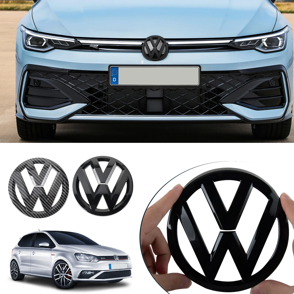 Наклейка на переднюю крышку автомобиля/заднюю эмблему для Volkswagen VW POLO GOLF 4 5 6 7 8 MK4 MK5