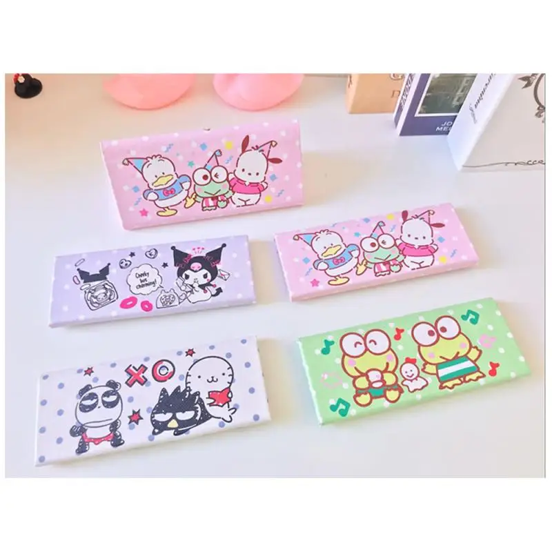 

Kawaii Sanrio Hellokittys My Melody Cinnamoroll Keroppi Kuromi Purin Littletwinstars Xo Cartoon Anime Anti-Pressure Glasses Case