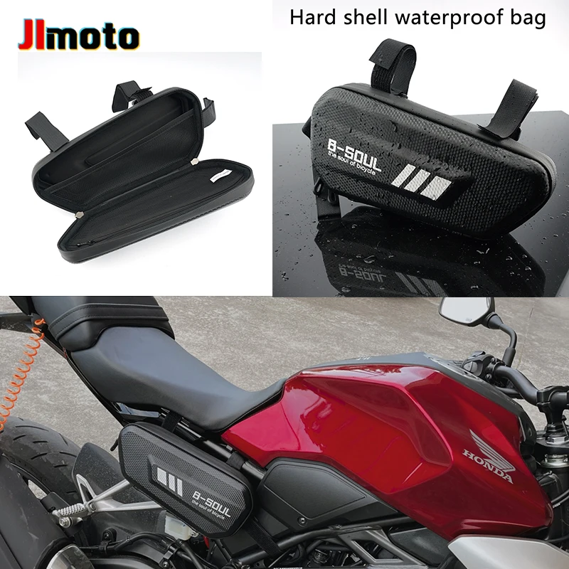 

For HONDA VFR 1200F VFR1200F / DCT CBR 400R 500R 600F4I 650F CBR500R Motorcycle Modification Waterproof Triangle Pack Side Bag