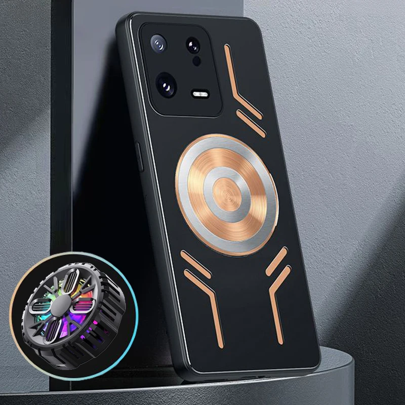 

Чехол для Xiaomi Mi 13 Pro, Mi 11 Pro 11, ультрамагнитная поглощающая задняя крышка Mi 12 12x12S Pro 12, ультракрасная медная теплоотдача