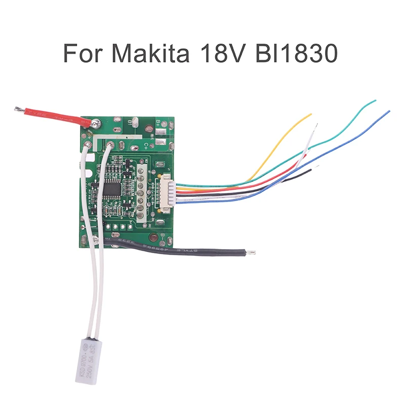 

Печатная плата PCB/светодиодный 18V для Makita 18V Bl1830 Bl1840 Bl1850, электроинструмент, литиевая батарея, защитная печатная плата