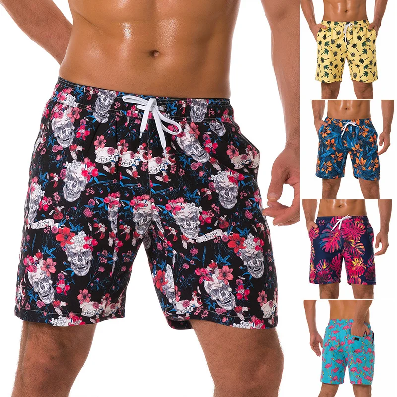 

Summer Men Swimming Shorts Quick Dry Swimwear Beach Shorts Briefs Men Swim Trunks Beachwear Surf Shorts Swimsuit Maillot De Bain