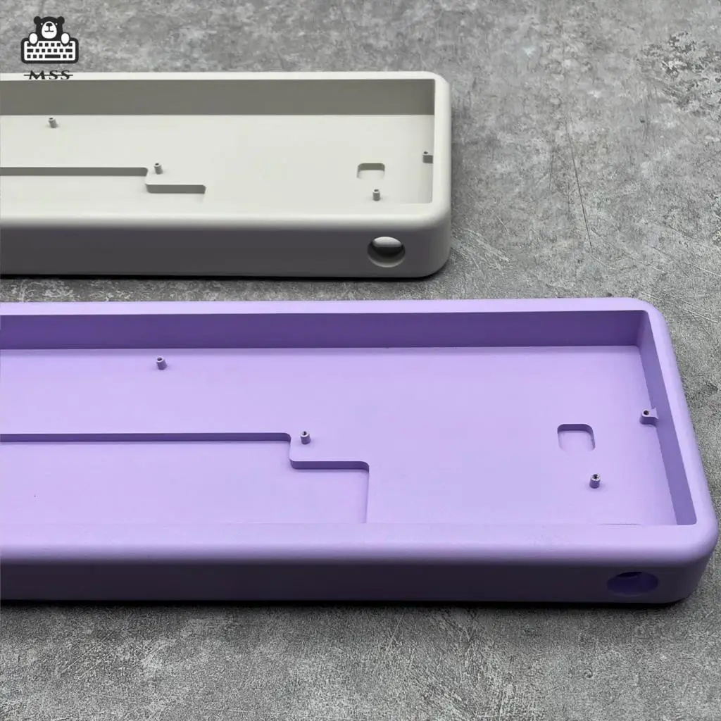 Механическая игровая клавиатура GH60 наборы сделай сам алюминиевый чехол с ЧПУ и
