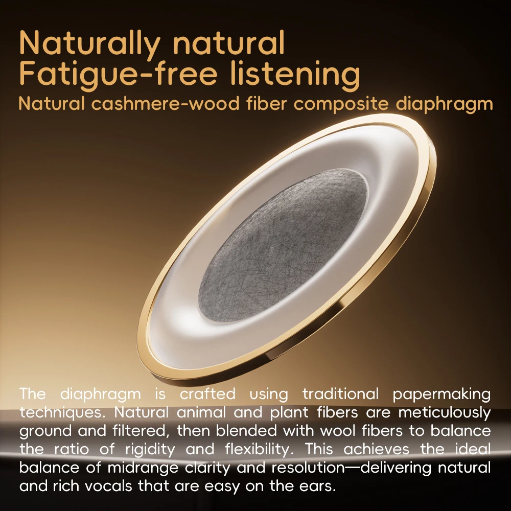 Фото Наушники FIIO FH3 LUMI Hybrid IEM, 1DD+2BA, HiFi, проводные, внутриканальные, с деревянной диафрагмой, съемный кабель №4