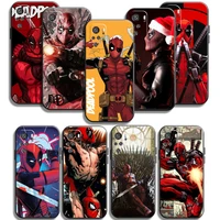 marvel wade winston wilson phone cases for xiaomi redmi 7 7a 9 9a 9t 8a 8 2021 7 8 pro note 8 9 note 9t back cover soft tpu
