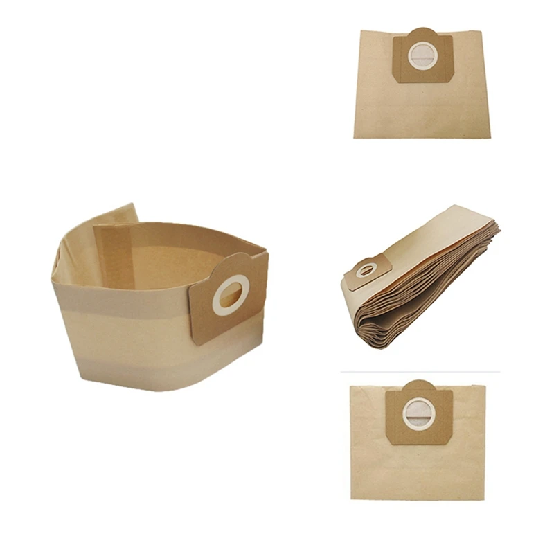 

15PCS Paper Bags Filter Accessory Part For Karcher A2204 WD3300 MV3 6.959-130 Vacuum Cleaner