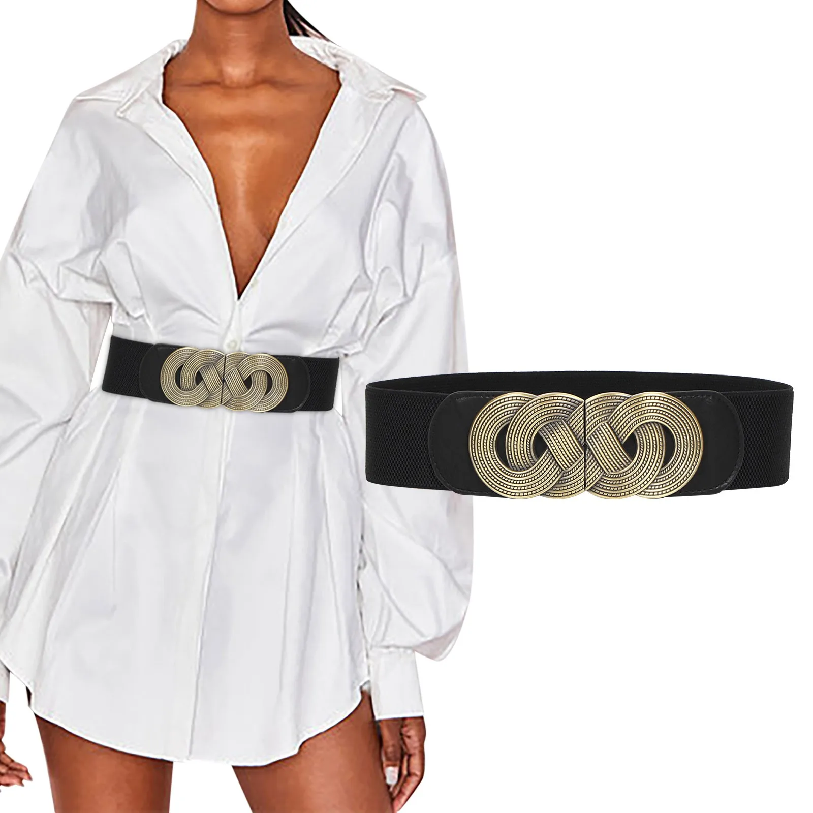 

Мужские ковбойские ремни, женские Модные Винтажные ремни с широкой талией, ремни с замковой пряжкой для походки