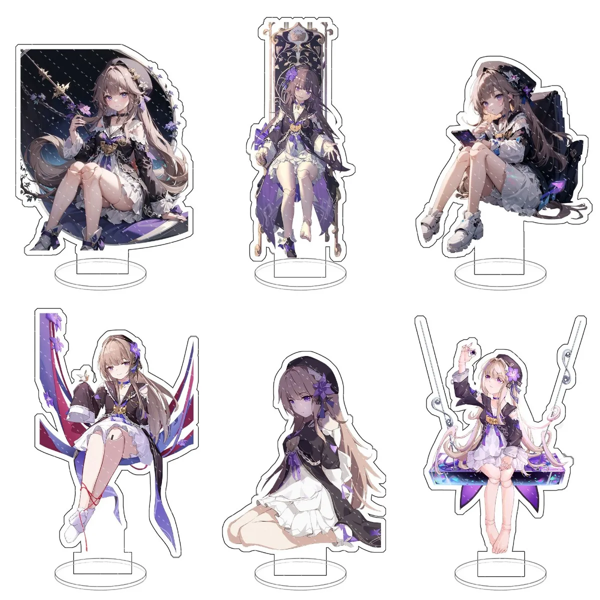 

Hot Game Anime Honkai: Star Rail Peripheral Multi-Style Clara Cosplay Acrylic Action Figure Stand Model Toy Decor Prop Fans Gift